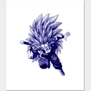 Trunks Dragon Ball Posters and Art